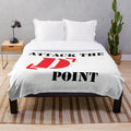 D Point inspired War Thunder plush blanket