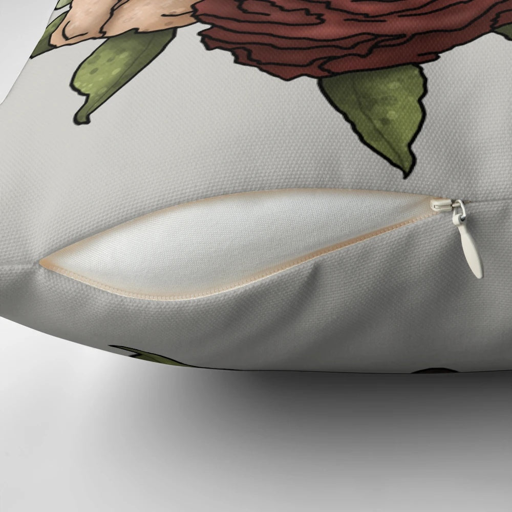 Soft, plush D20 dice pillow with a wizard/magic theme, perfect for tabletop RPG gamers.