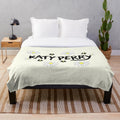 Katy Perry Daisies-inspired plush blanket with floral design