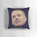 A plush pillow featuring an image of Dallas Cowboys head coach Jason Garrett.