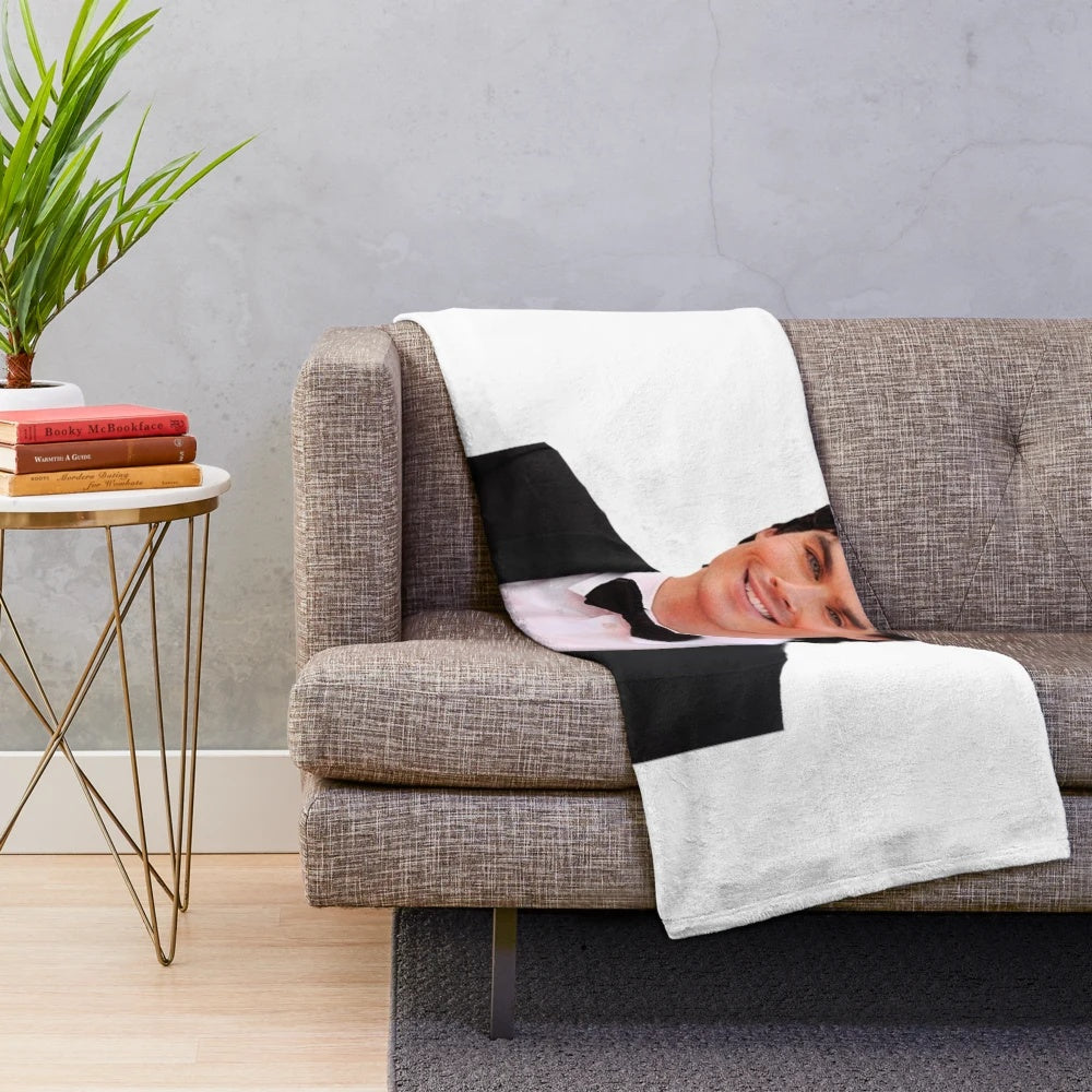 Ian Somerhalder Damon Salvatore Plush Blanket