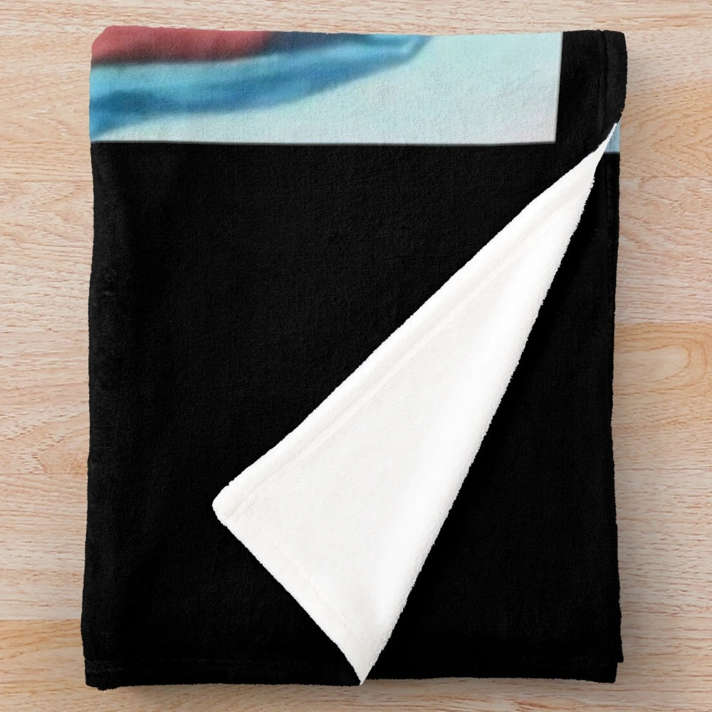 Damon Salvatore inspired plush blanket