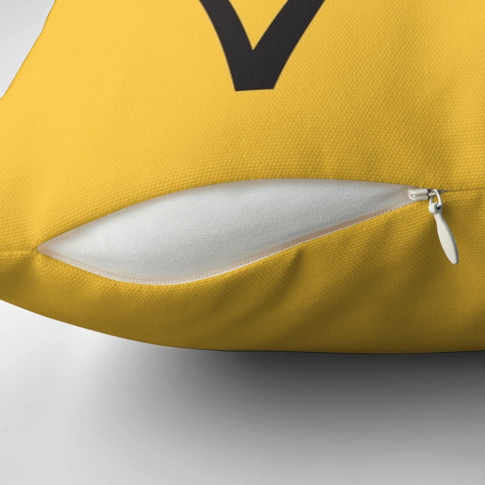 Dandelion People Flight Pillow featuring a whimsical silhouette design