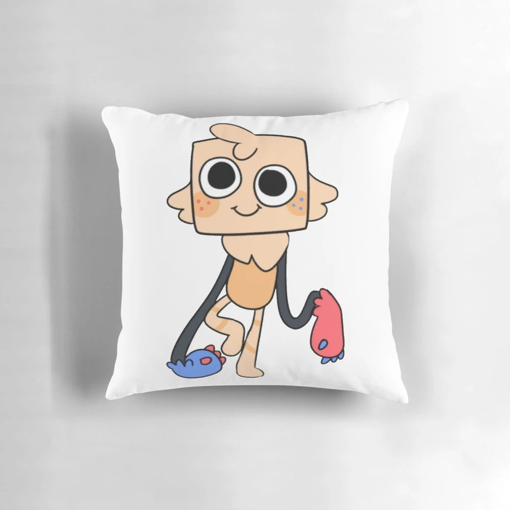 Dandy's World Goob Plush Pillow, a soft and cozy bedroom accessory for your home decor.
