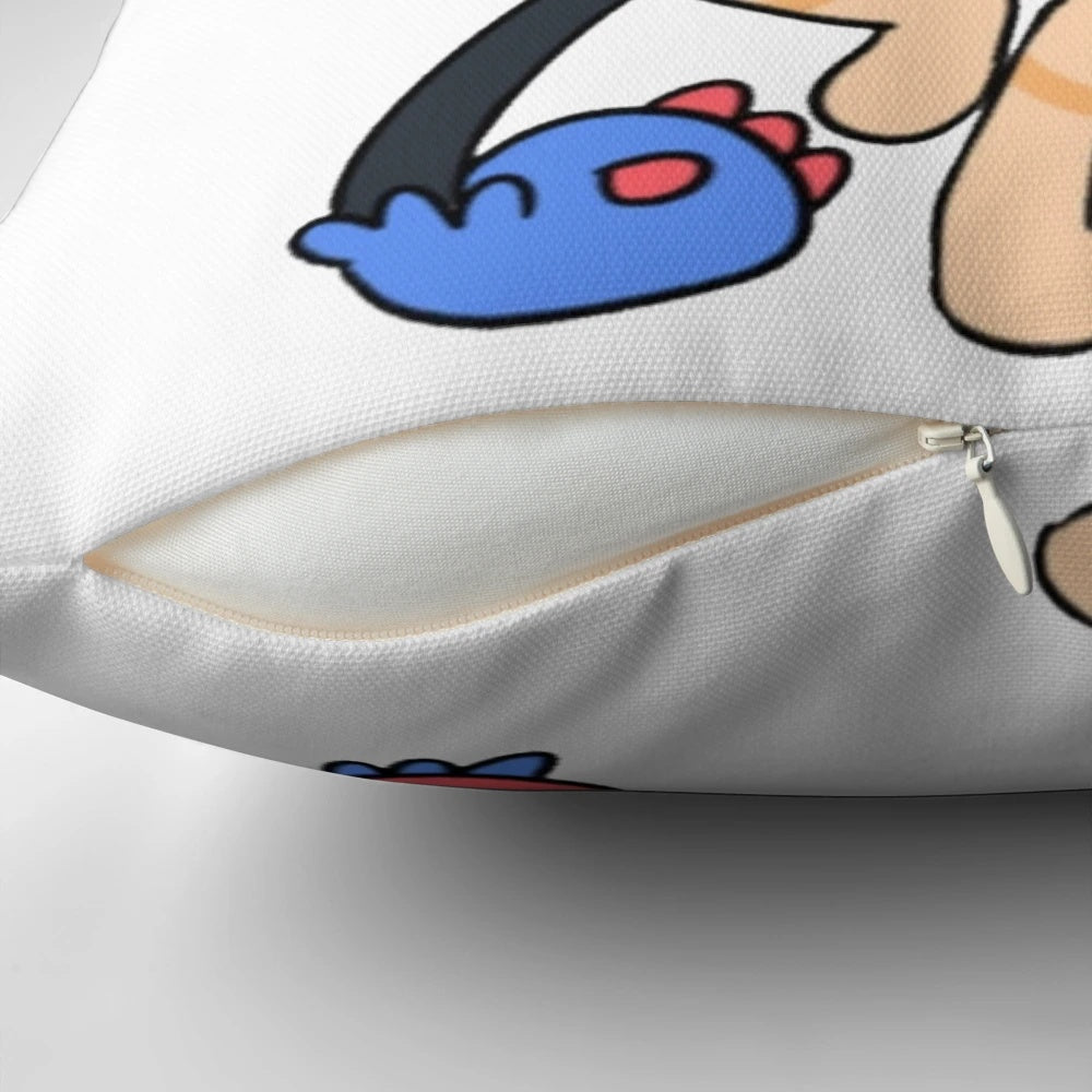 Dandy's World Goob Plush Pillow, a soft and cozy bedroom accessory for your home decor.