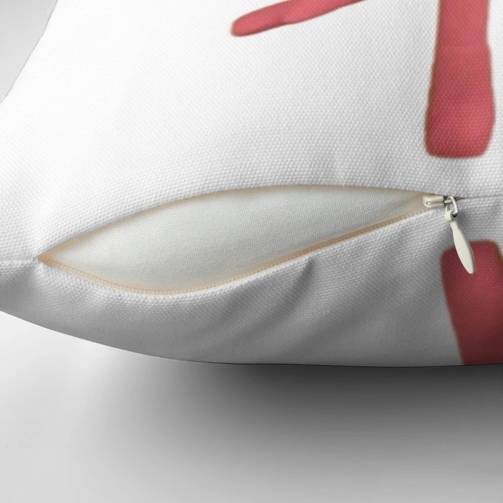 Dandy's World Sprout Pillow featuring a vibrant, nature-inspired botanical design
