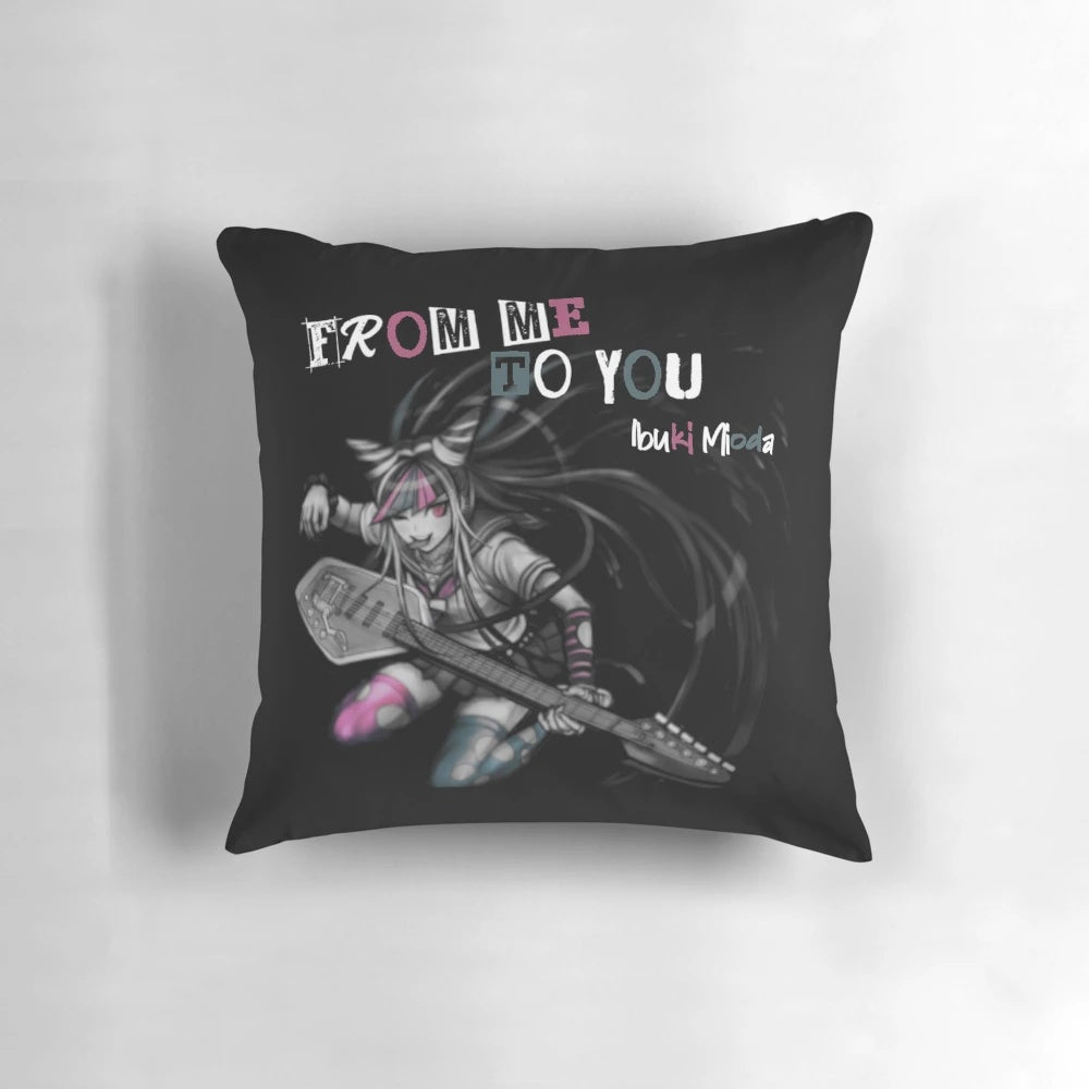Danganronpa Ibuki Mioda Anime Inspired Decorative Pillow