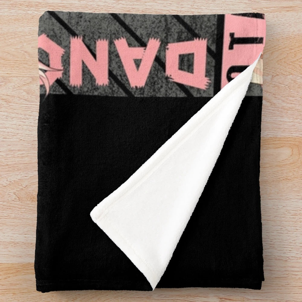 Danganronpa Junko Enoshima inspired plush blanket
