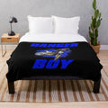 Dangerboy 38 motocross and supercross fan art plush blanket