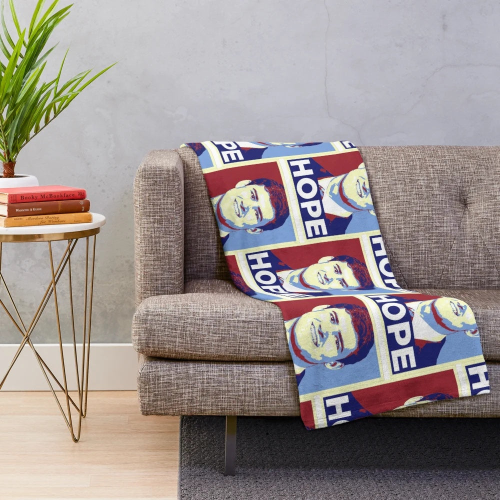 Daniel Jones inspired New York football plush blanket for sports fans