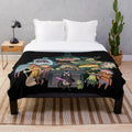 Death's Door video game inspired plush blanket featuring a crow