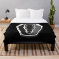 Dark Horse Mustang Inspired Plush Blanket