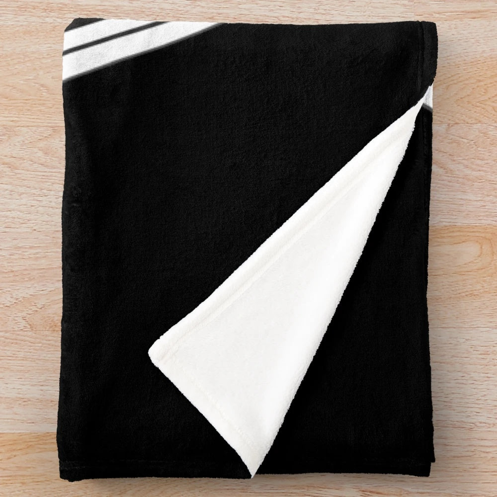 Dark Horse Mustang Inspired Plush Blanket
