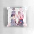 Darling in the Franxx inspired anime pillow featuring the main characters Hiro and Zero Two