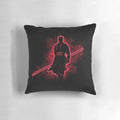Darth Maul silhouette glow-in-the-dark pillow