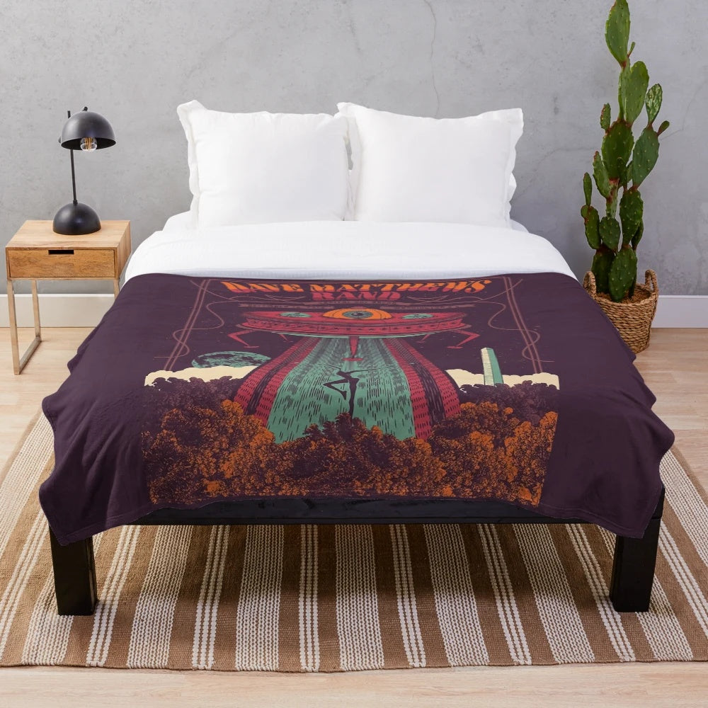 Dave Matthews Band #DMB2018 Plush Blanket for Capital One Arena in Washington DC