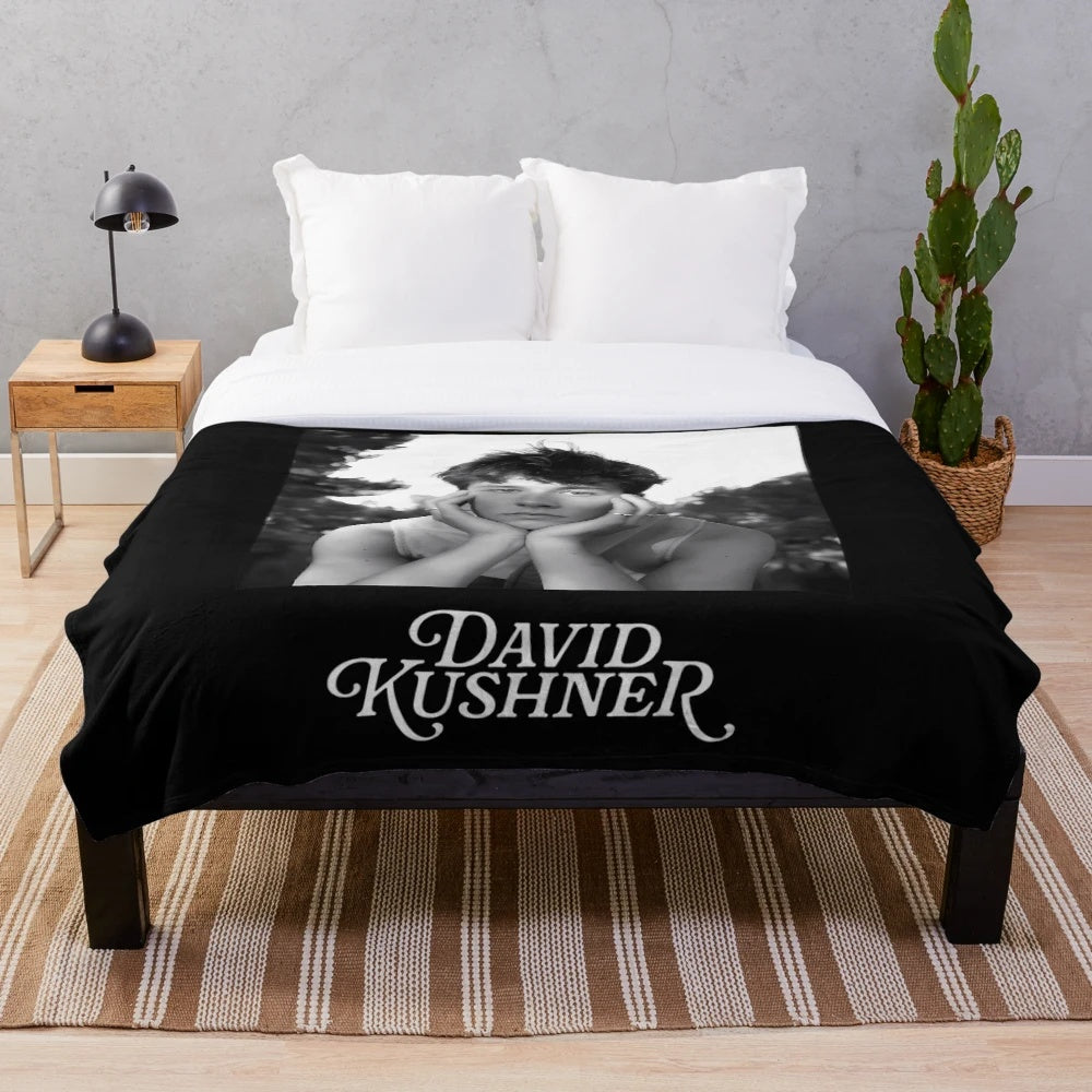David Kushner Inspired Signature Plush Blanket - Soft and Cozy Home Decor