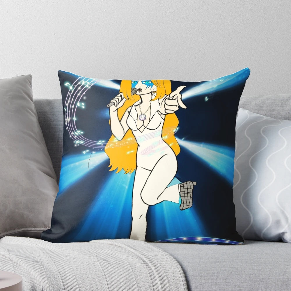Marvel Dazzler Pillow with a shimmering, dazzling design