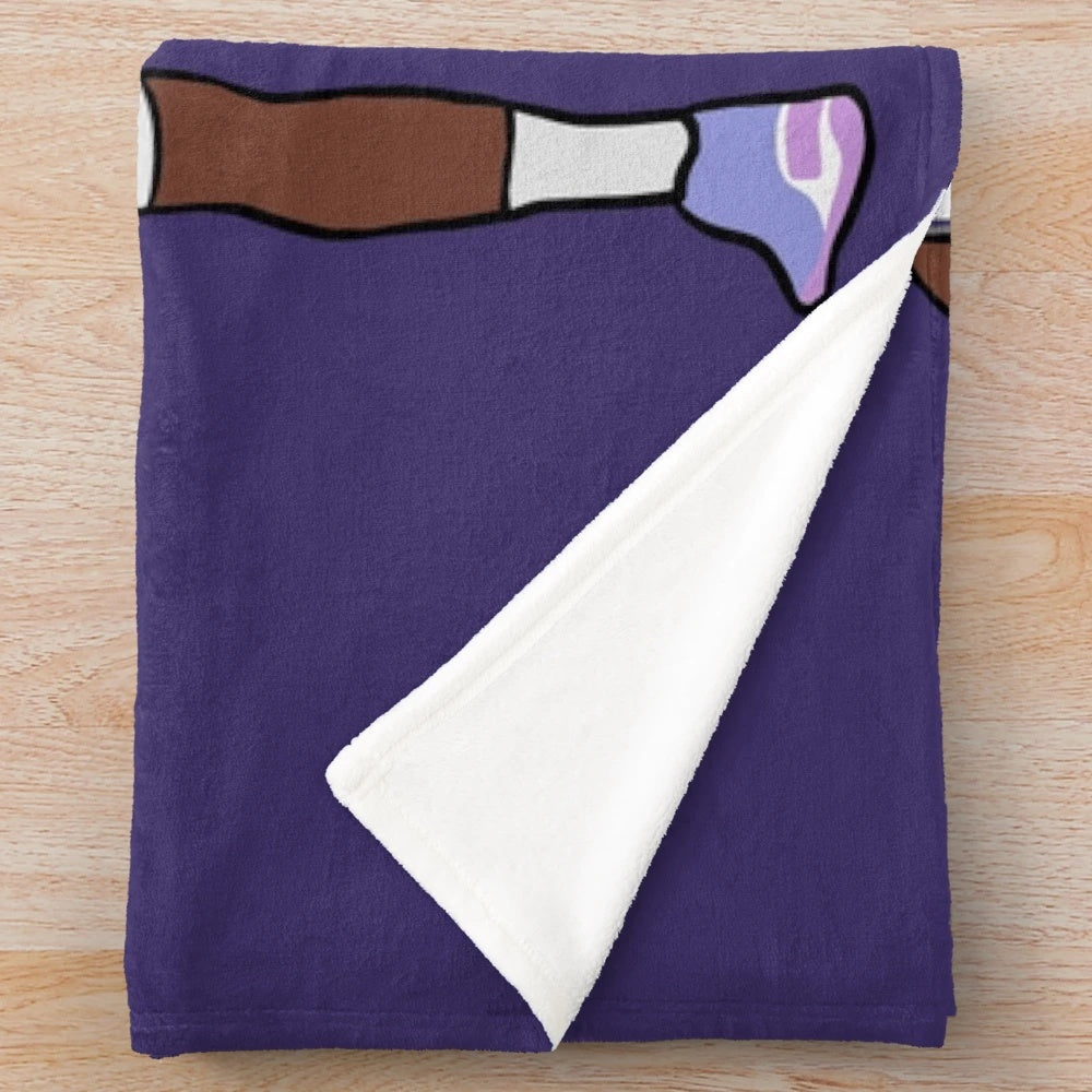 De'Aaron Fox inspired GOAT plush blanket featuring the Sacramento Kings' "Beam Team