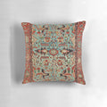Antique Heriz Persian rug carpet print decorative throw pillow
