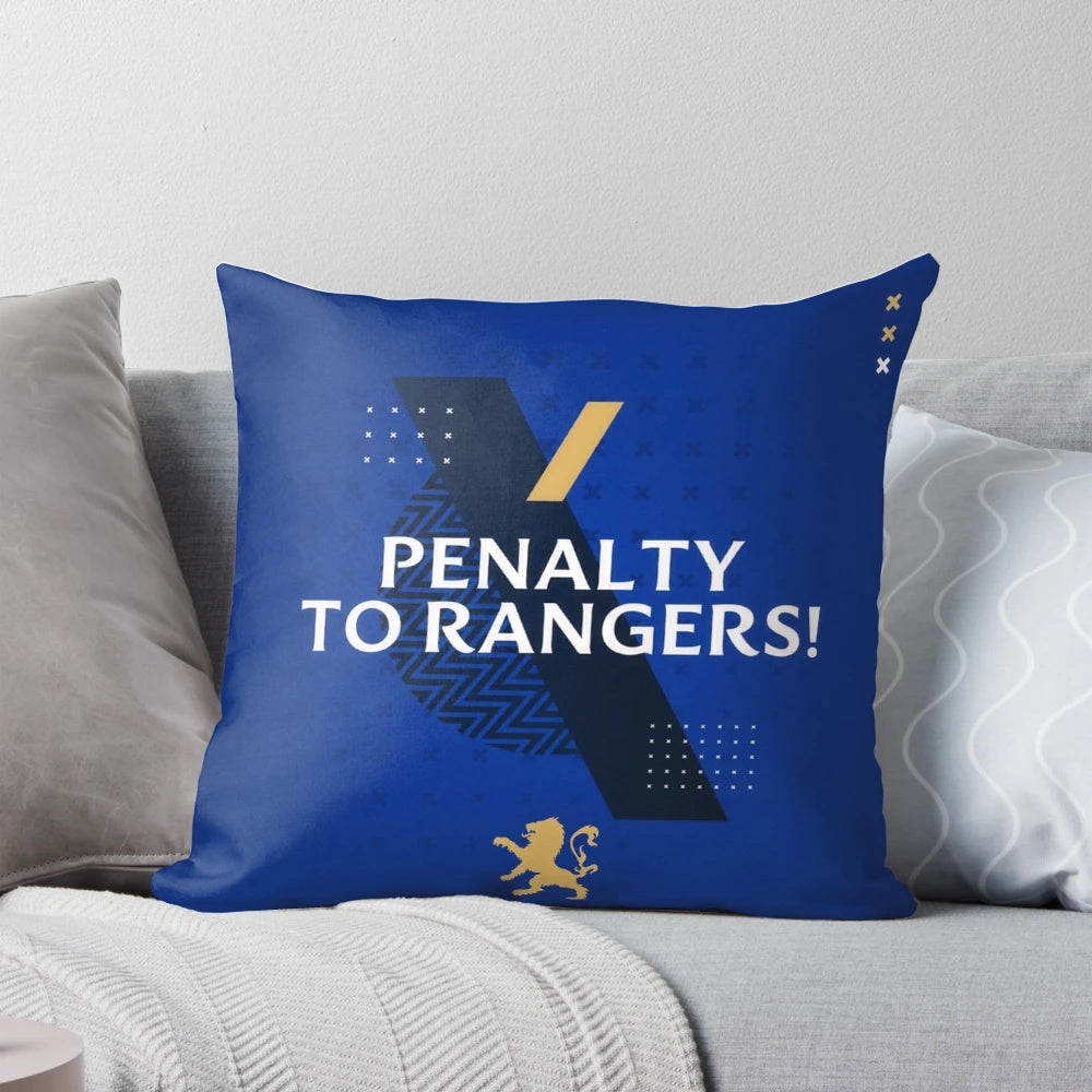Penalty Rangers Hockey Themed Decorative Pillow