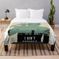 Defiant "I Ain't Nobody's Bitch" Plush Blanket with Attitude