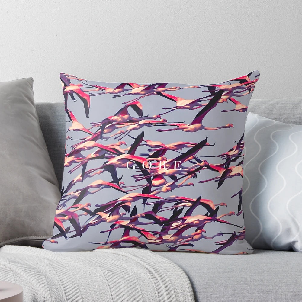 Deftones Concert Rave Pillow featuring the iconic band's logo and name