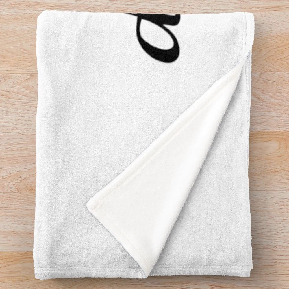 Deftones-inspired plush blanket with band logo and artwork
