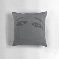 A pillow featuring a detailed deftones skull anatomy design, perfect for deftones fans and rock/metal enthusiasts.