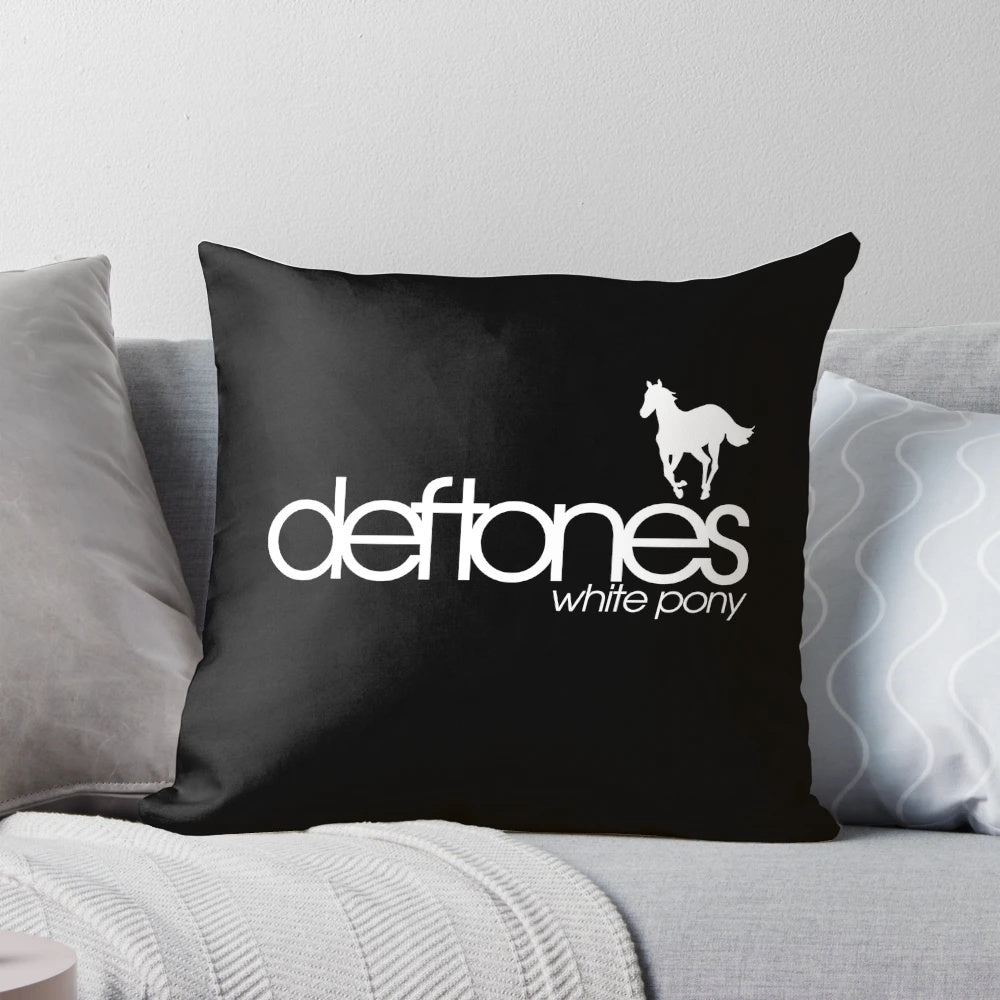 Deftones White Pony Album Pillow featuring the iconic album artwork