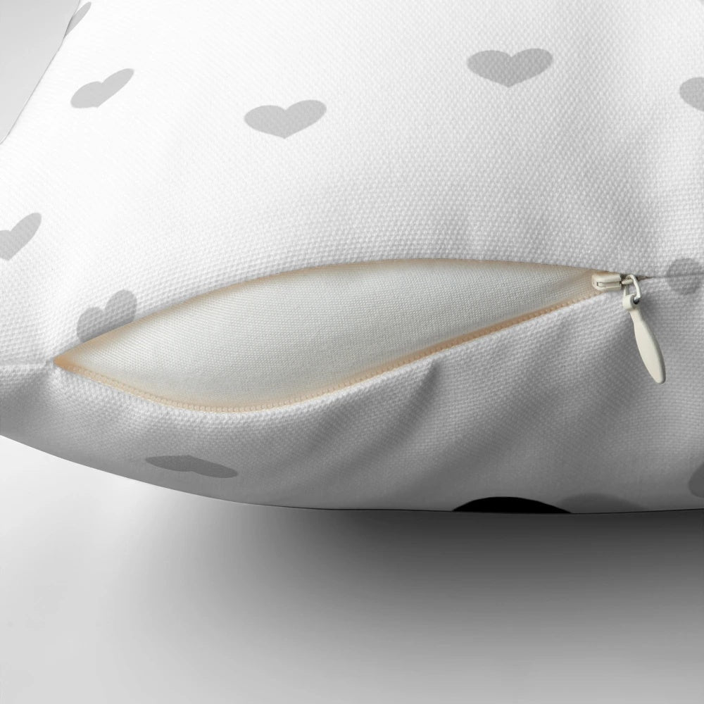 Whimsical brindle dog cartoon pillow for greyhound and lurcher owners
