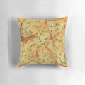 Soft, plush pillow shaped like a slice of garlic bread, perfect for adding a touch of humor to your living space.