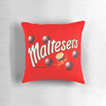 Soft, plush pillow in the shape of Malteasers chocolate candies