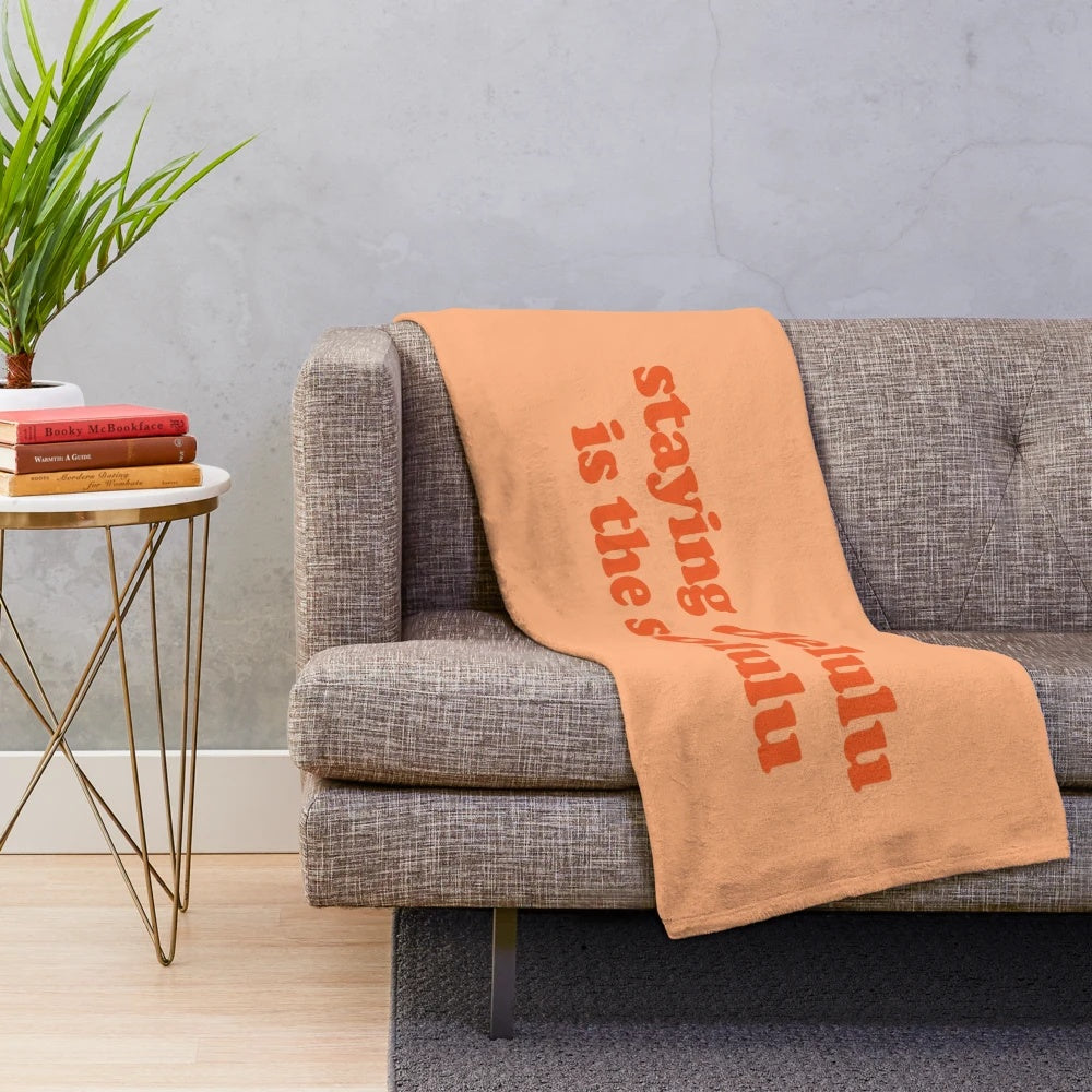 Delulu Plush Blanket - A soft and cozy plush blanket for your home
