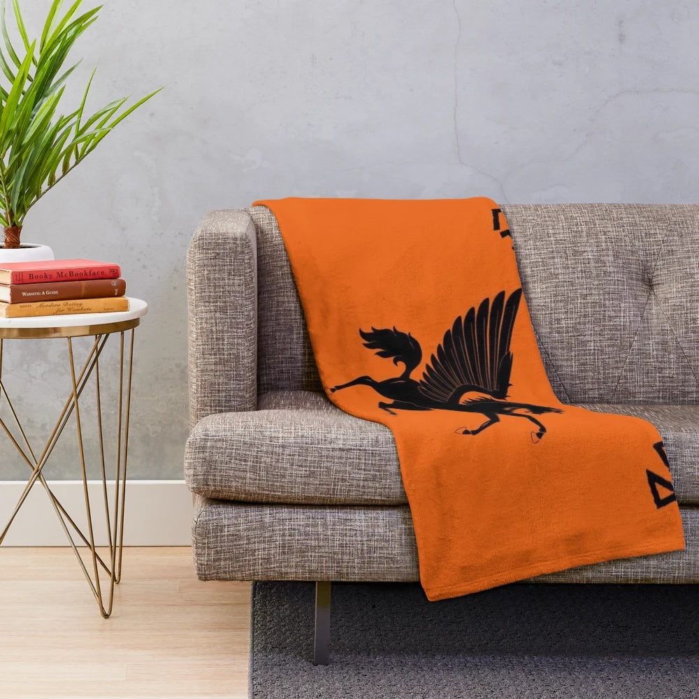Camp Half-Blood Plush Blanket featuring Percy Jackson and demigod design