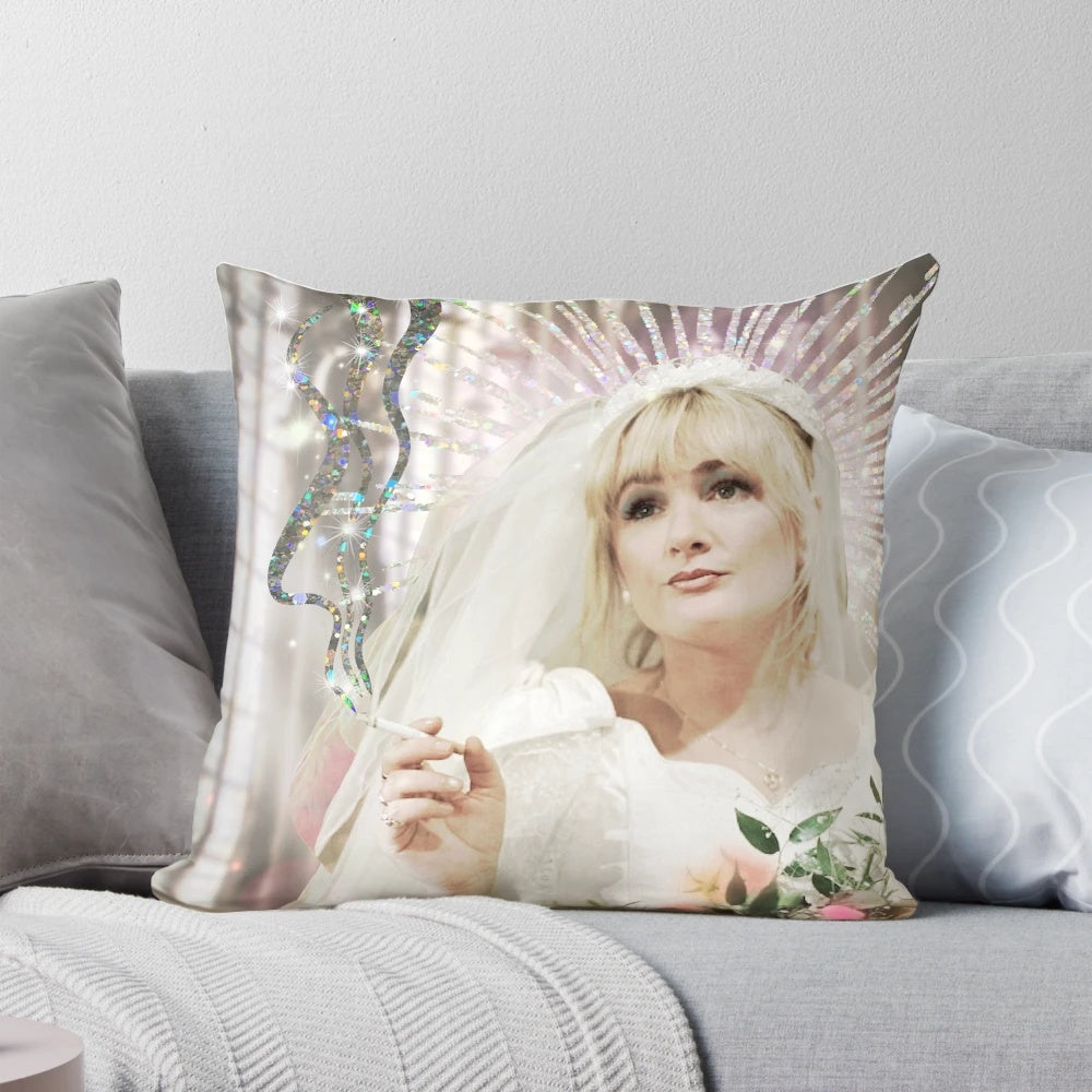 Denise Royle Family Pillow, a soft and plush pillow perfect for home decor