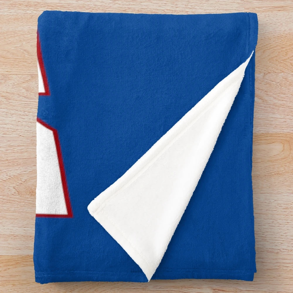 Depaul University Plush Blanket with Blue Demons Inspired Design