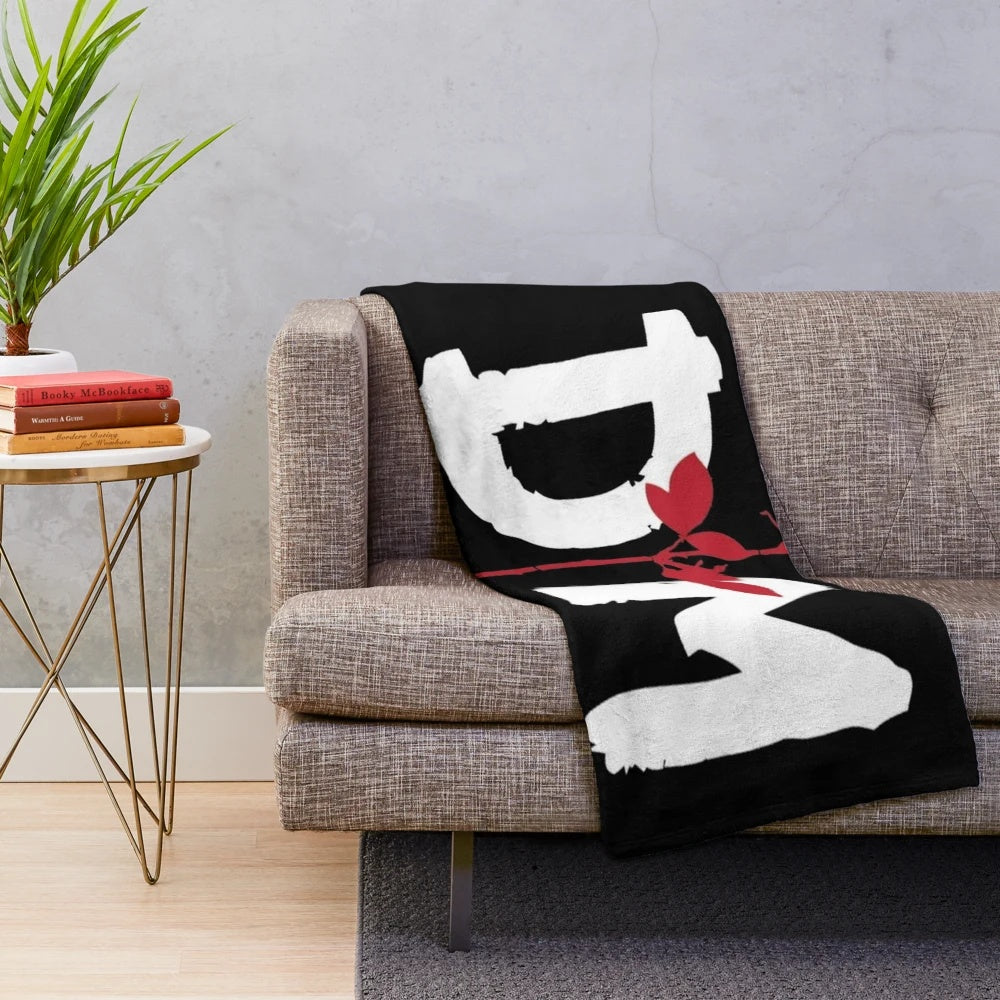 Depeche Band Inspired Plush Blanket