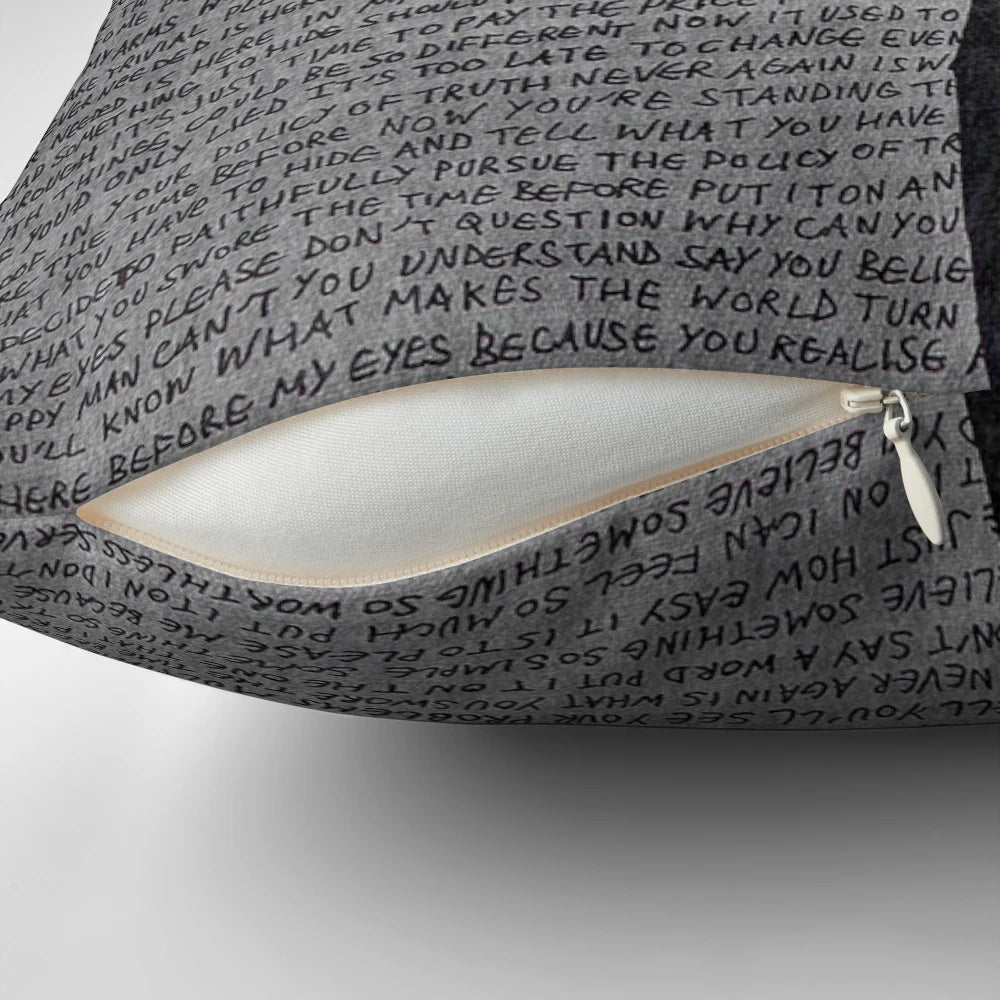 Depeche Mode Violator-inspired decorative pillow