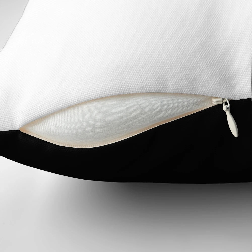 Derby County FC logo pillow with split panel design
