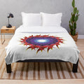 Stylish and Cozy Designer's Plush Blanket
