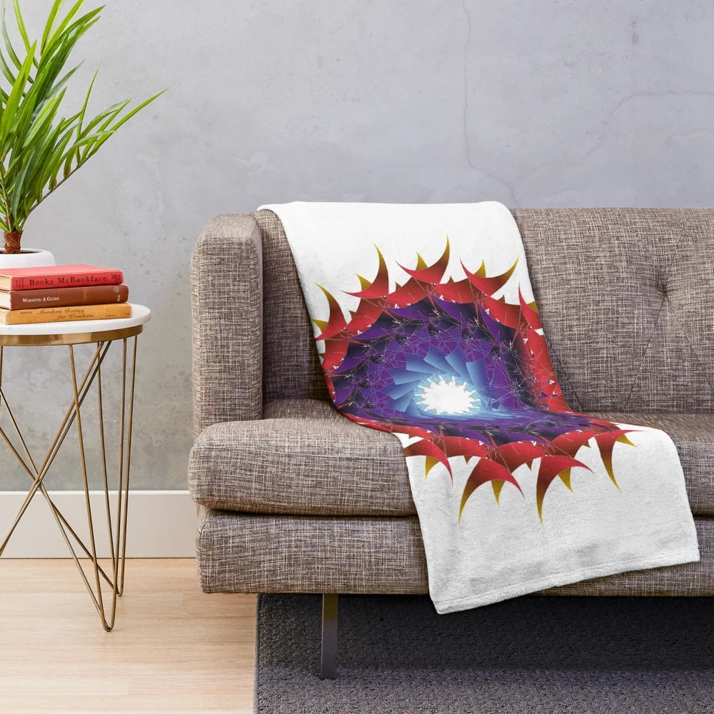 Stylish and Cozy Designer's Plush Blanket