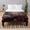 Desire Persona inspired plush blanket with vibrant anime aesthetic design