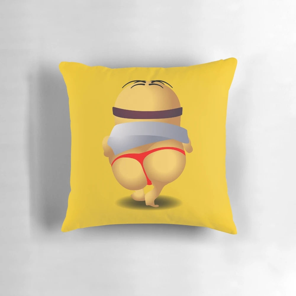 Despicable Me Minions Big Banana Poppin' Meme Pillow