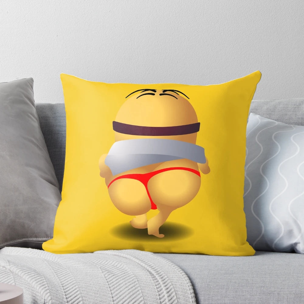 Despicable Me Minions Big Banana Poppin' Meme Pillow