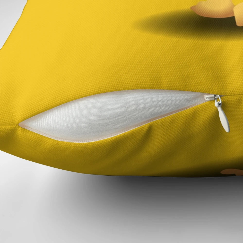 Despicable Me Minions Big Banana Poppin' Meme Pillow