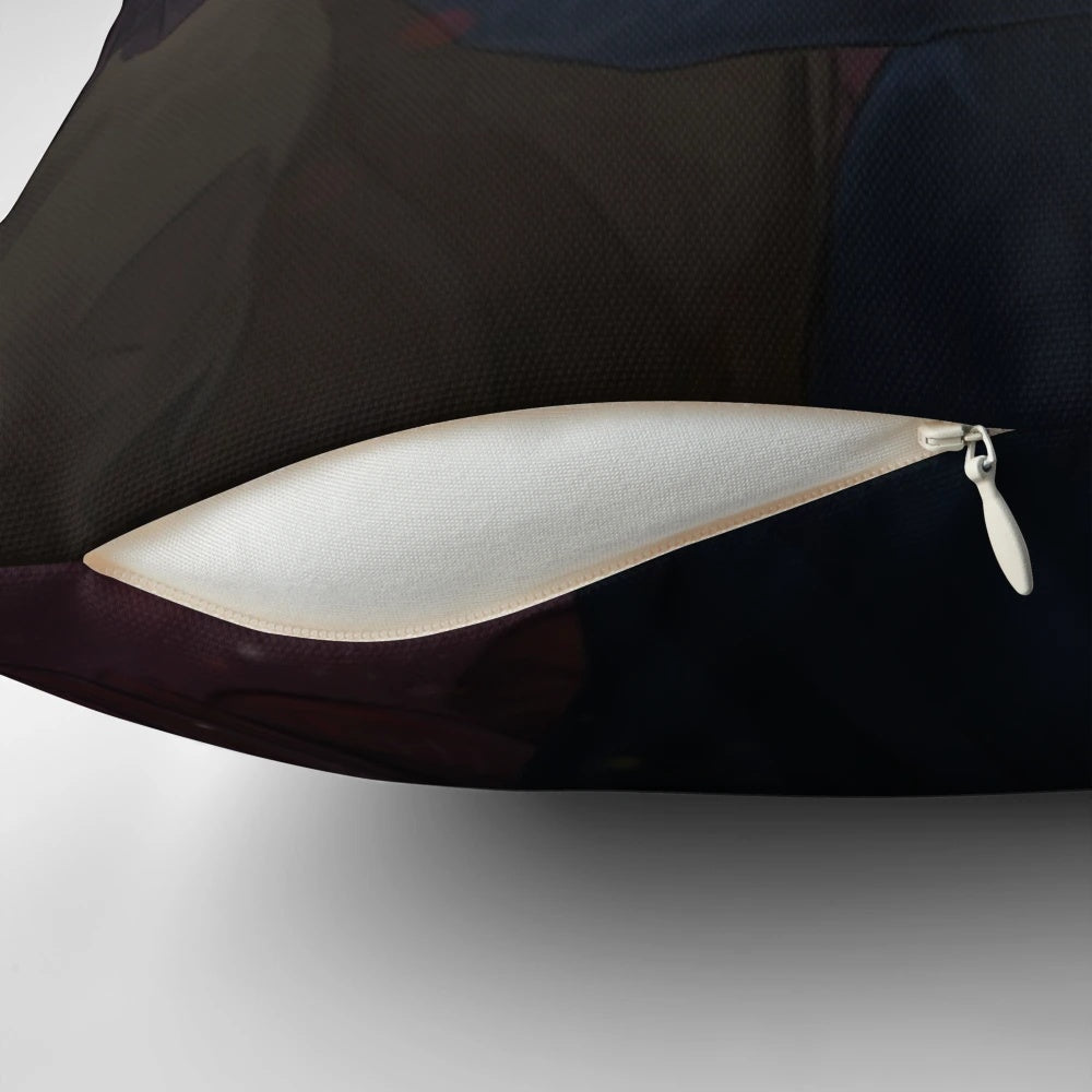 Supernatural Destiel Moment Pillow featuring fan art of Castiel and Dean Winchester