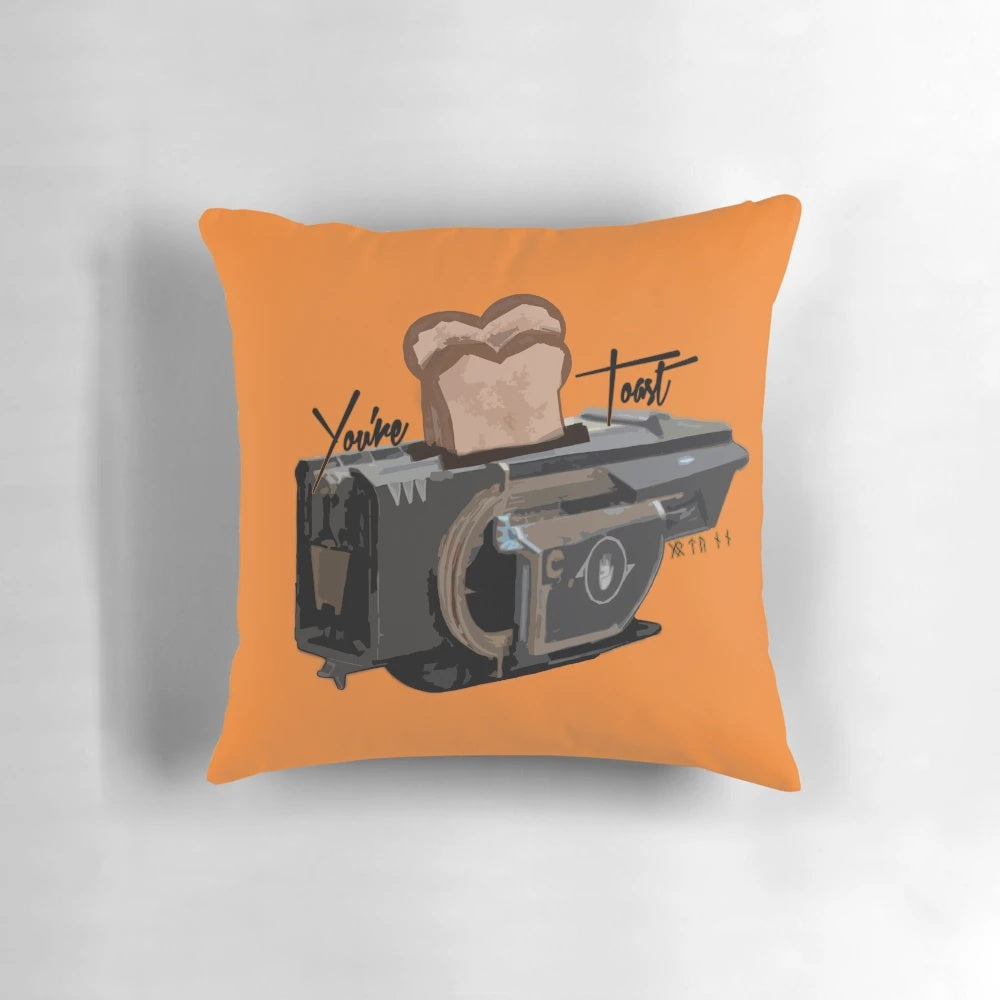 Destiny 2 Jotunn Themed Pillow with Toasted Design