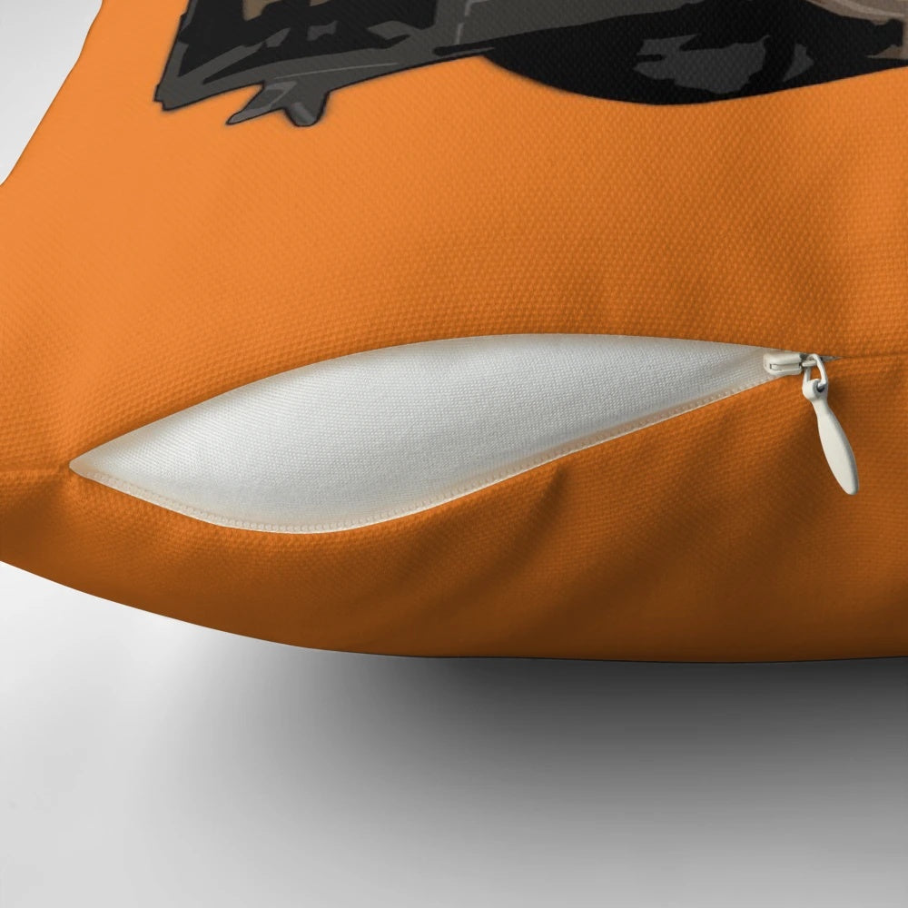 Destiny 2 Jotunn Themed Pillow with Toasted Design