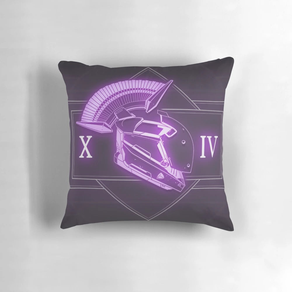 Destiny Saint-XIV Titan Pillow with Void Neon Vector Design